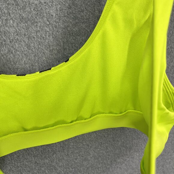 Nike Women's Big Logo Lined Bikini Top Swim NESSC251 312 Green Size Large - Picture 12 of 13
